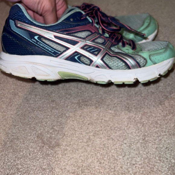 Asics Gel Blue/Pink Sneakers - Picture 3 of 12